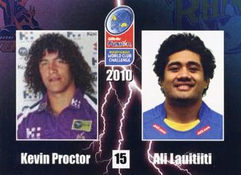 2010 Gillette World Cup Challenge #15 Kevin Proctor / Ali Lauitiiti Front